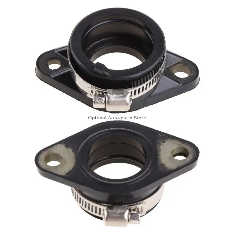 

Motorcycle Manifold Carburetor Black Boot Joint Holder Adapter for GN125/GS125 Easy to Install