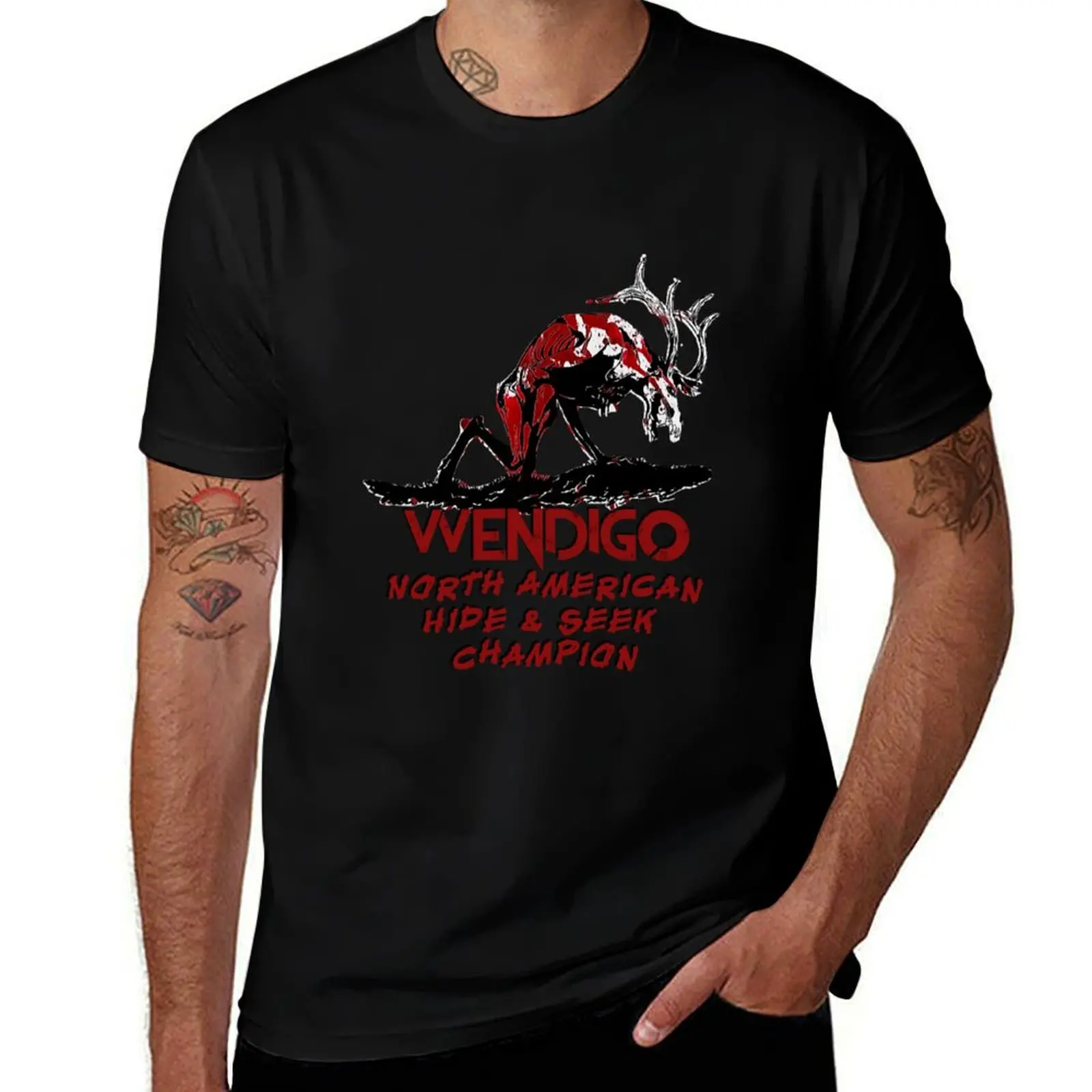 Wendigo Hide & Seek Champ T-Shirt Quick Dry Training Short Sleeve Tee T-Shirt