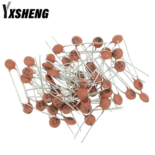 100PCS Ceramic Capacitor 50V 1pF ~ 100nF 0.1uF 104 4.7PF 10PF 22PF 33PF 47PF 100PF 101 220PF 10NF 330PF 470PF 1NF 103 47NF