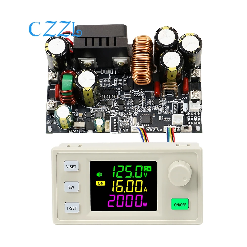 XY12522 CNC DC Adjustable Stabilized Power Supply Constant Voltage and Current Module 125V/2000W