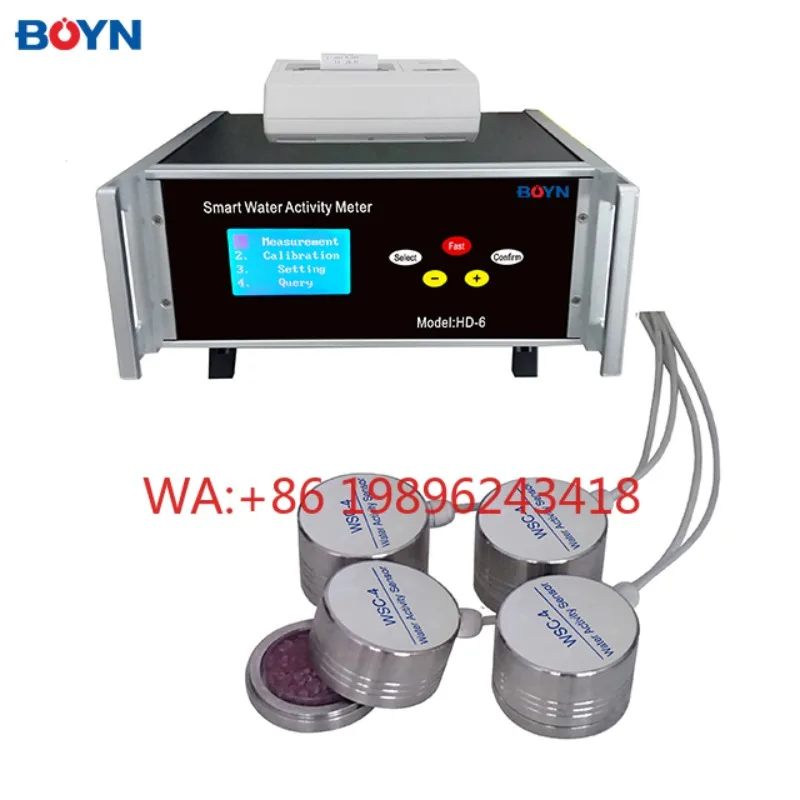 

BNHD-6 High Quality Laboratory Multi Sample Smart Water Activity Meter Analyzer Benchtop Tester for Food
