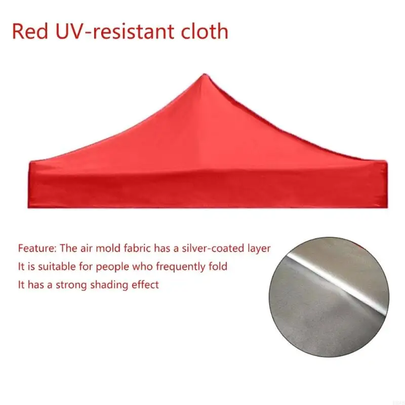 

H8WB Weather Resistant Sun Blocking Canopy Tent Cover Reinforced Corner Waterproof Shelter Suitable for Camping Event Shelter