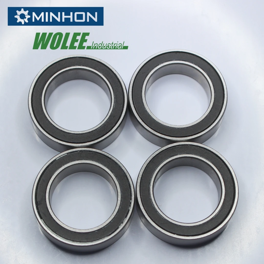 3802-2RS Fiets Dubbele Rij Hoekige Contact Max Complement Kogellager 15X24X7 Mm