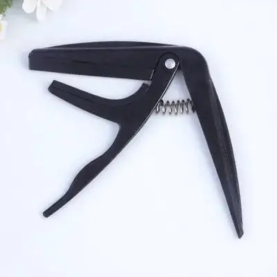 

Ukulele Capo Zinc Alloy Strong Capo With Silicone Padding Spring-Loaded Clamp Easy To Use For Beginner Or