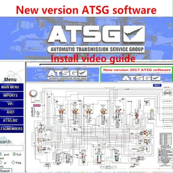 ATSG 2017 automotive maintenance software automatic transmission maintenance information diagnostic program with wiring diagram