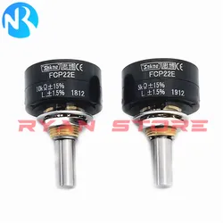 1PCS 100% New Conductive Plastic FCP22E 1K 2K 5K 10K Potentiometer Rotated 360 Degrees