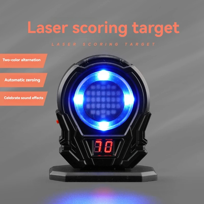 L67A Infrared Induction Electronic Scoring Laser Target Color Sensitive Practice with Sound Effects Training Toy