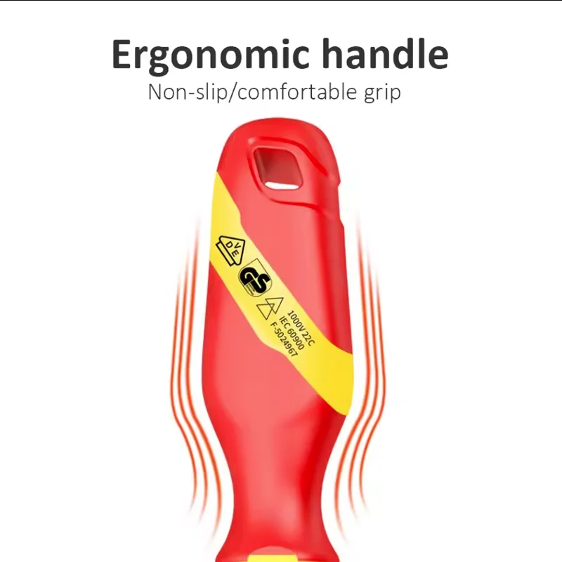 LAOA1/4 inch hexagonal shank screwdriver bit insulated injection screwdriver handle multifunctional interchangeable head driver