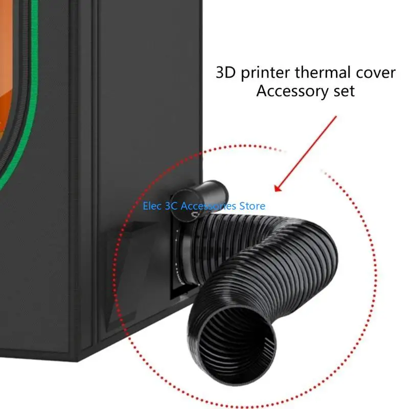 Y51A 800x800x250mm 4000 دورة في الدقيقة مروحة مستخرج لدخان إزالة الرائحة ثلاثية الطباعة العلبة #2