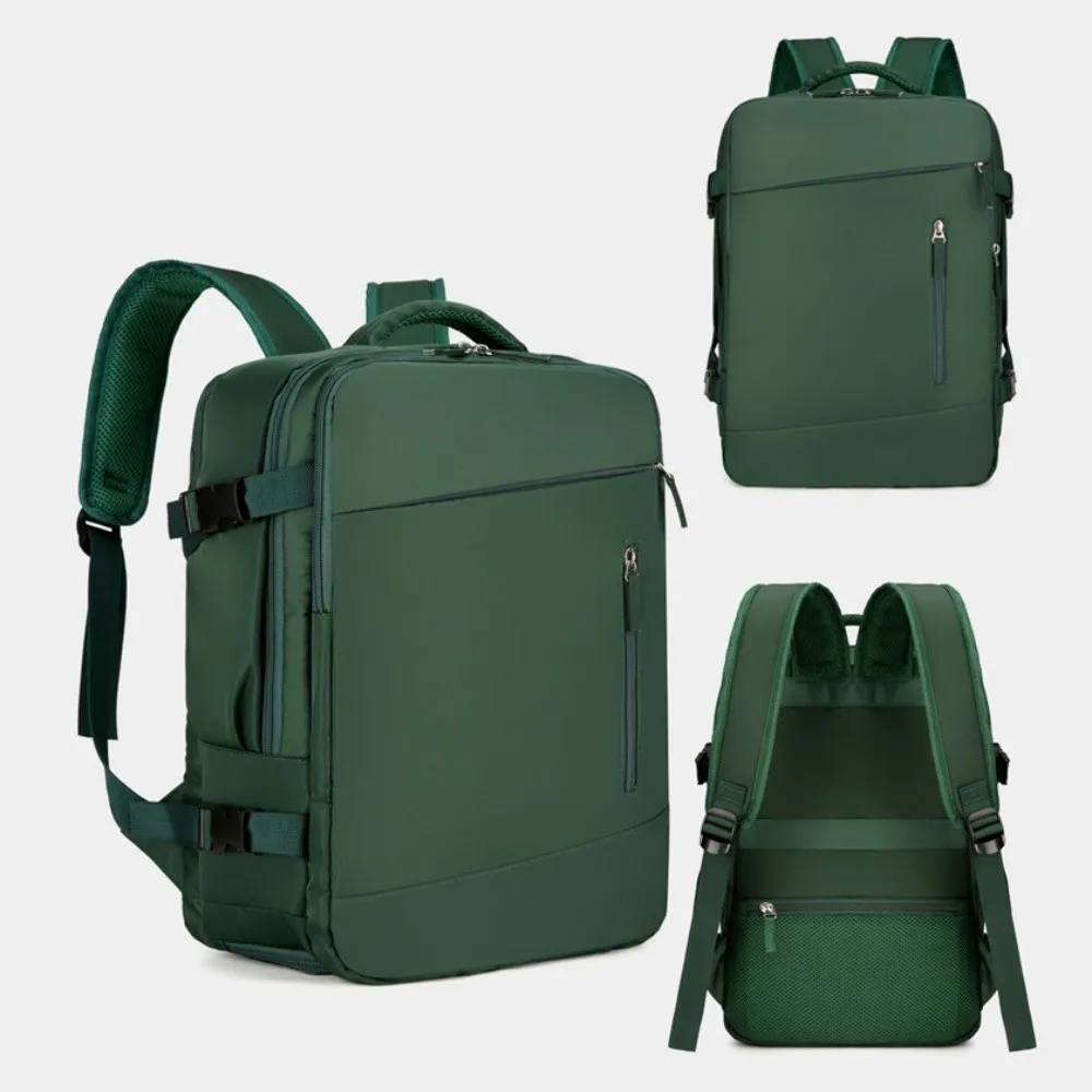 حقيبة ظهر متينة للسفر ذات سعة كبيرة، حقيبة أمتعة كتف مريحة متعددة الطبقات، مقاومة للماء وخفيفة الوزن، حقيبة سفر في الهواء الطلق