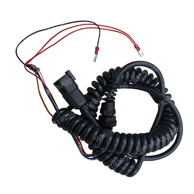 Câble de boîtier de commande 2PC 144065GT compatible avec les plateformes élévatrices à ciseaux Genie 5, modèles GS-1932, GS-2632, GS-3246, GS-3384RT, 144065