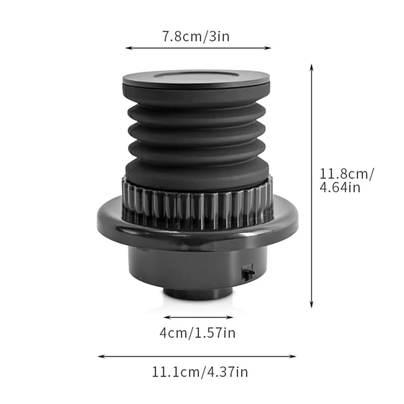 Single-Dose Hopper Silicone Bellows Compatible With Espresso Machine Smart Grinder Coffee Accessories