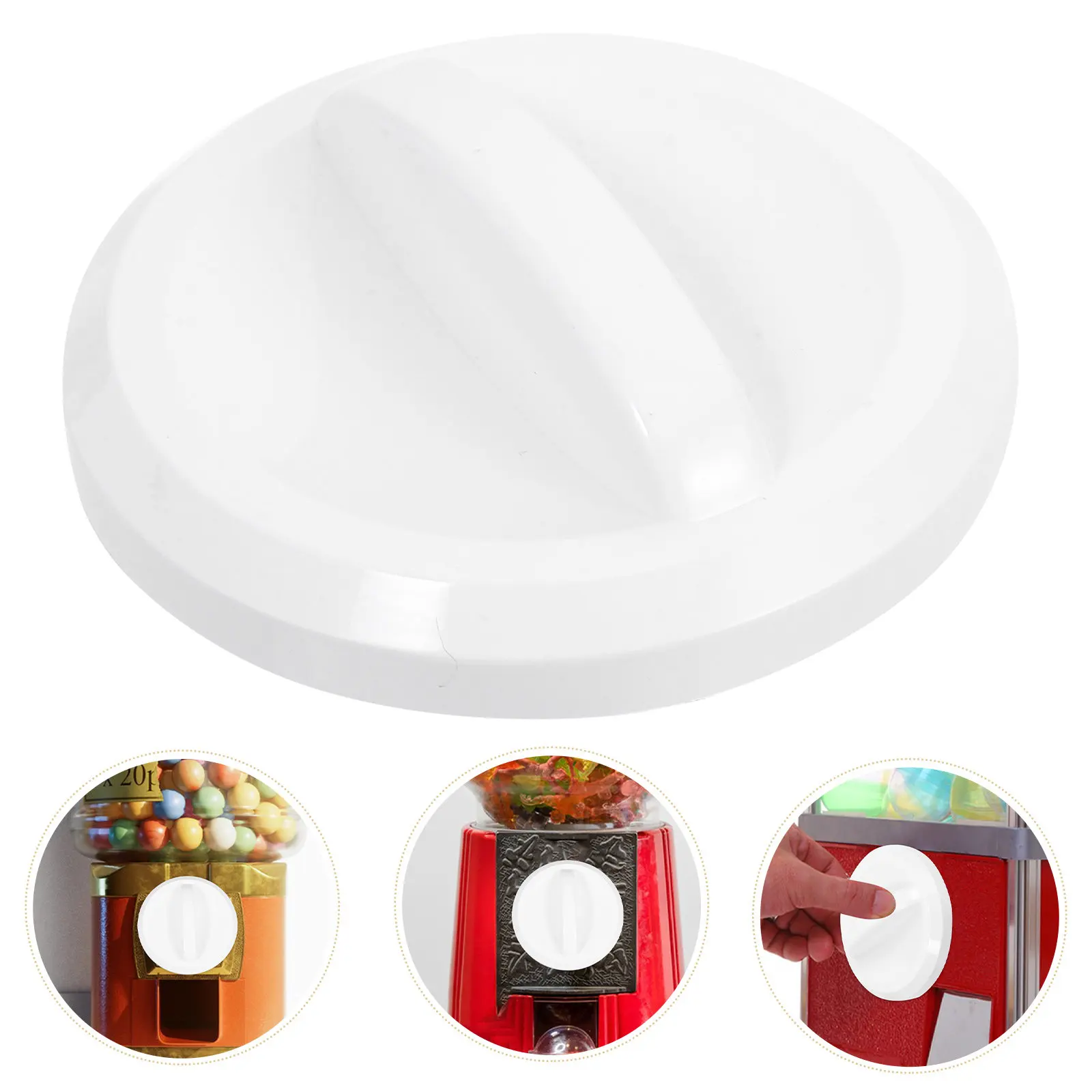 Round Switch Knob Machine Accessory Easy Install Replacement Part for Party Game Repair and Vending