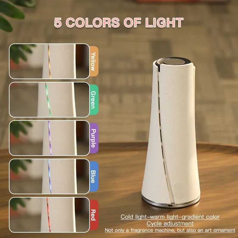 NAMSTE Home Waterless Essential Oil Diffuser Tyрe-C charging Air Freshener Aroma Diffuser Hotel Perfume Aromatherapy Machine