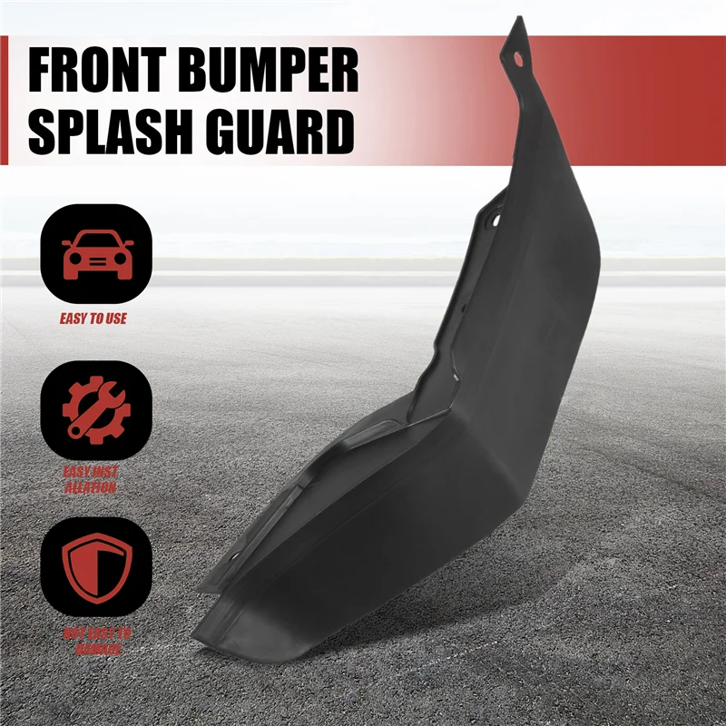 2 قطعة المصد الأمامي سبلاش الطين رفرف الحرس ضغط الشفاه 51119802643 51119802644   ل R60 R61 2011-2016