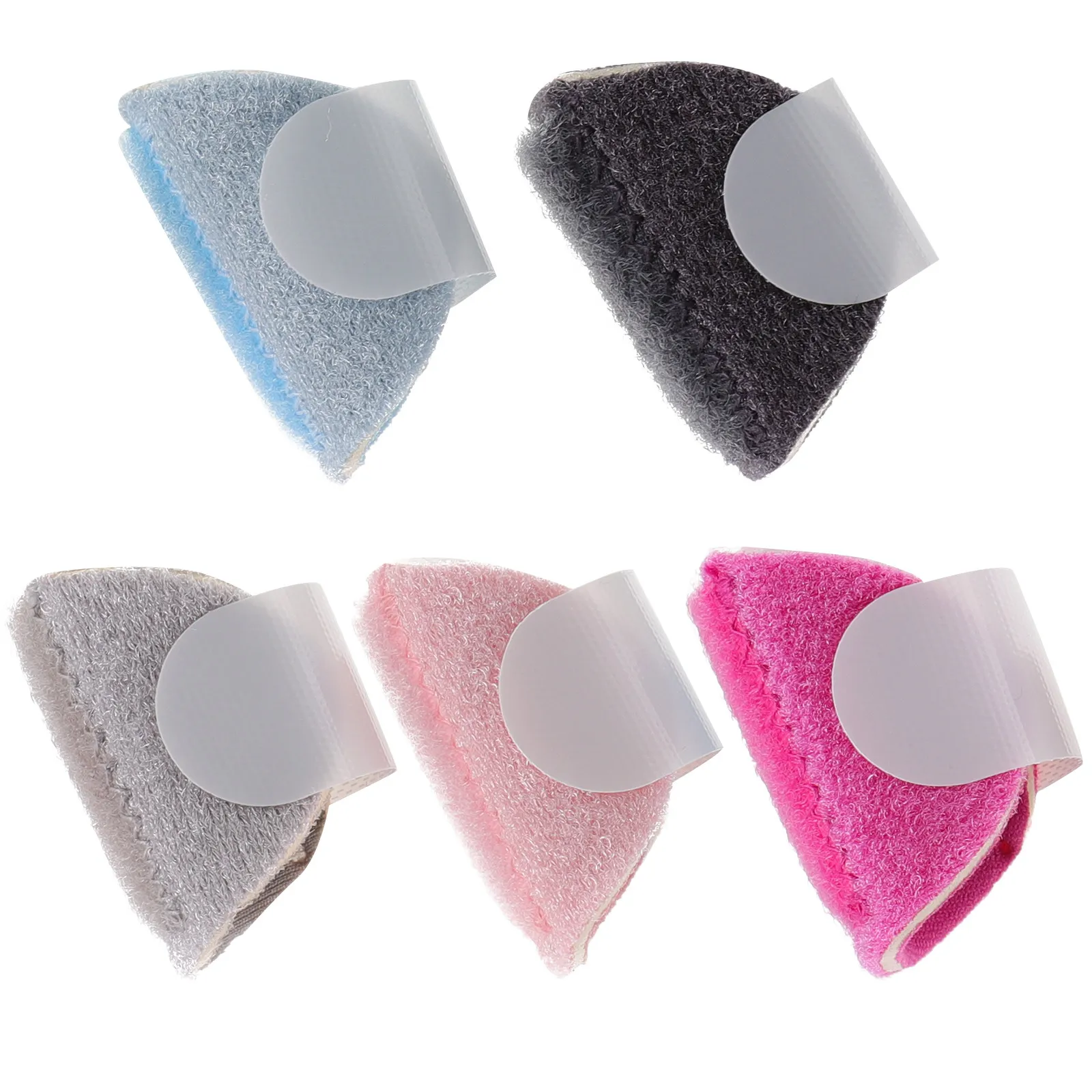 5Pcs Professional Finger Splint with Built-in Aluminum Bar Breathable Sponge Polyester Material for Finger Sprain Support and