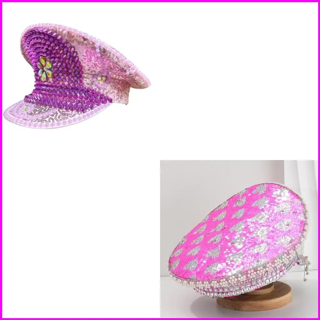 

Unisex Fashion Sailors Hat Casual Outfit Complement Hat Eye Catching Hat for Weddings and Birthdays