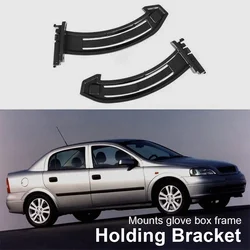 2Pcs Car Holding Bracket Mount Glove Box Frame Bracket Set for Opel Astra G From 1998-2009 5114275 93176476 Car Accessories