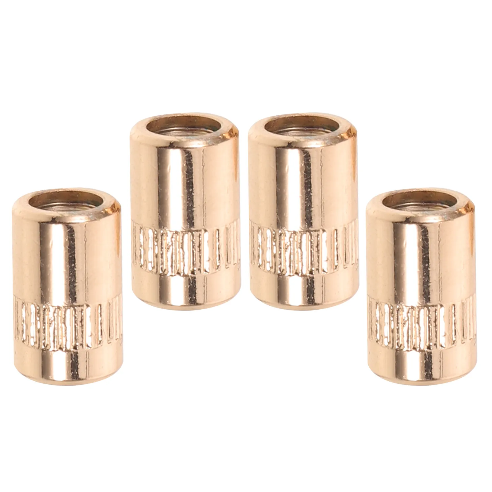 

4 шт. латунные рифленые ручки для электрогитары, улучшенные, для точной настройки тона, замена колпачков ручек переключателя звукоснимателей