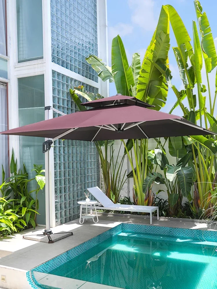 Outdoor sunshade umbrella, courtyard, garden, villa, homestay, coffee shop, modern and minimalist