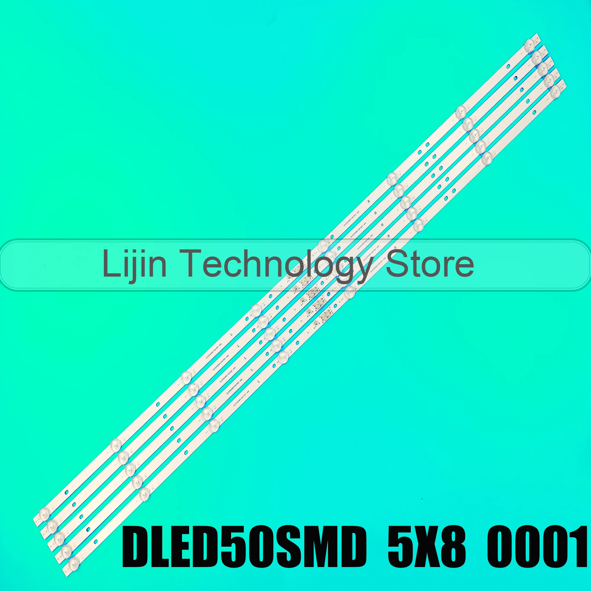 LED strip For HR50U3SDK1 DLED50SMD DLED50S CTV50uhdsm RNSMU5036-B 96CM 5X8 0001 ONA50UB19E05 ONA50UB19 1.17.01.0000008-003 E05