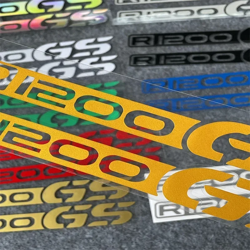 

Reflective Motorcycle Stickers Motocross Fairing Decals For BMW R1200GS R1200 1200GS ADV LC R1200 GS Front Sticker Waterproof/B