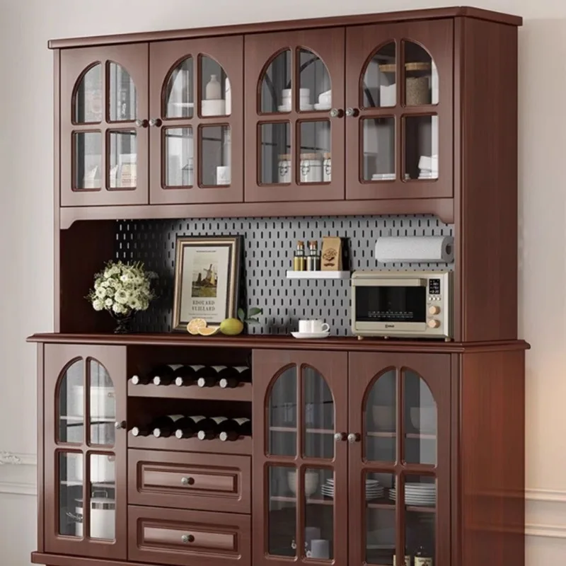 Nuevo mueble auxiliar americano de madera maciza, mueble para té, armario de cocina, mueble para vinos, armario de pared para sala de estar