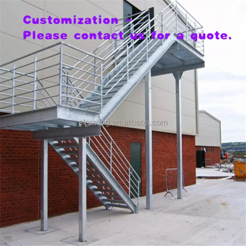 

custom.Metal Stairs Factory Ladder Staircase Metal Stairs Without Rail Stairs With Platform