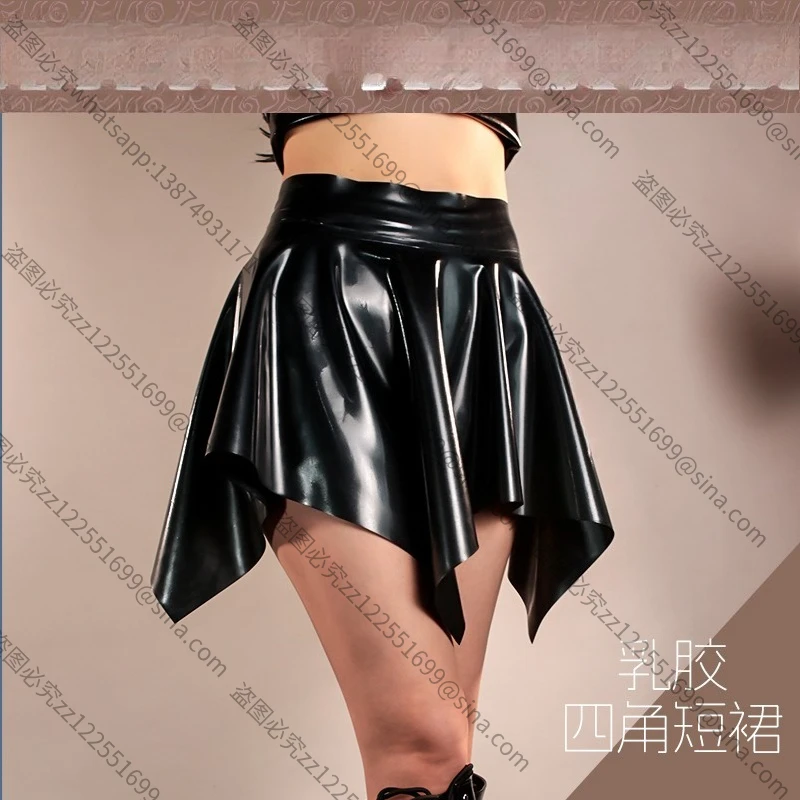 Suitable for Shiny Latex Outfit Set GlossySexy High Stretch Party Wear