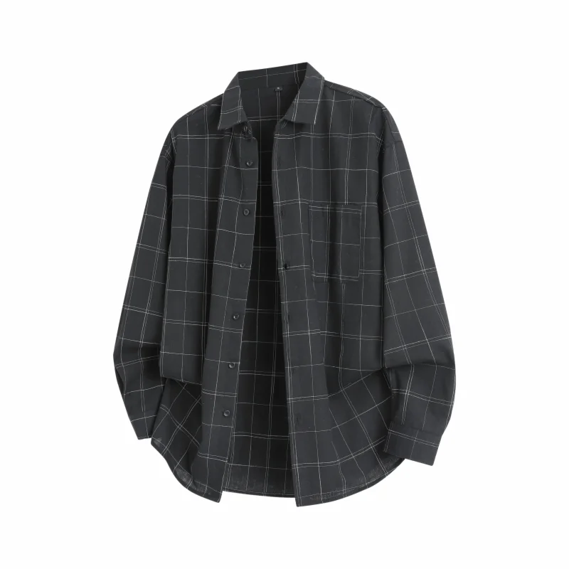 

Новая осенняя тонкая куртка-рубашка с длинными рукавами 3D