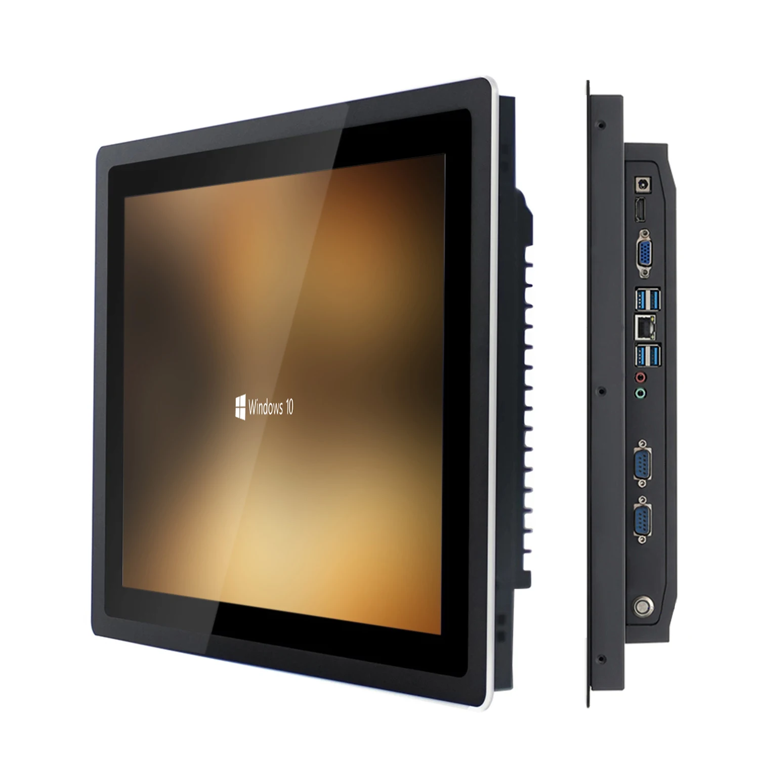 10.4 inch industrial all-in-one panel pc mini tablet computer with resistive touch screen built-in wifi for win10 pro 1024*768