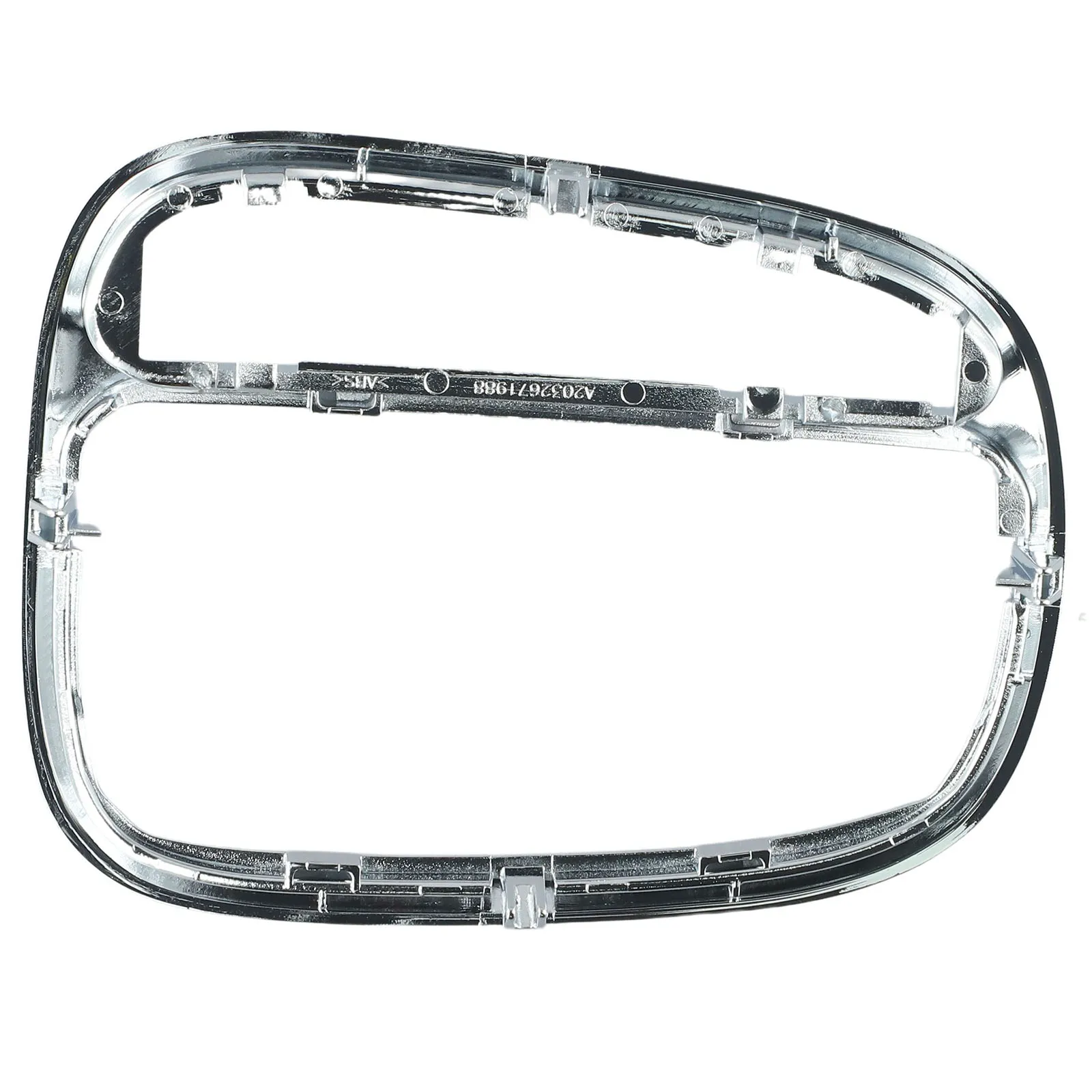 New Trim For Mercedes-Benz Panel Trim Gear Shift Waterproof Cool Design Never Fade Never Rust Silver ABS+PC Accessories Car