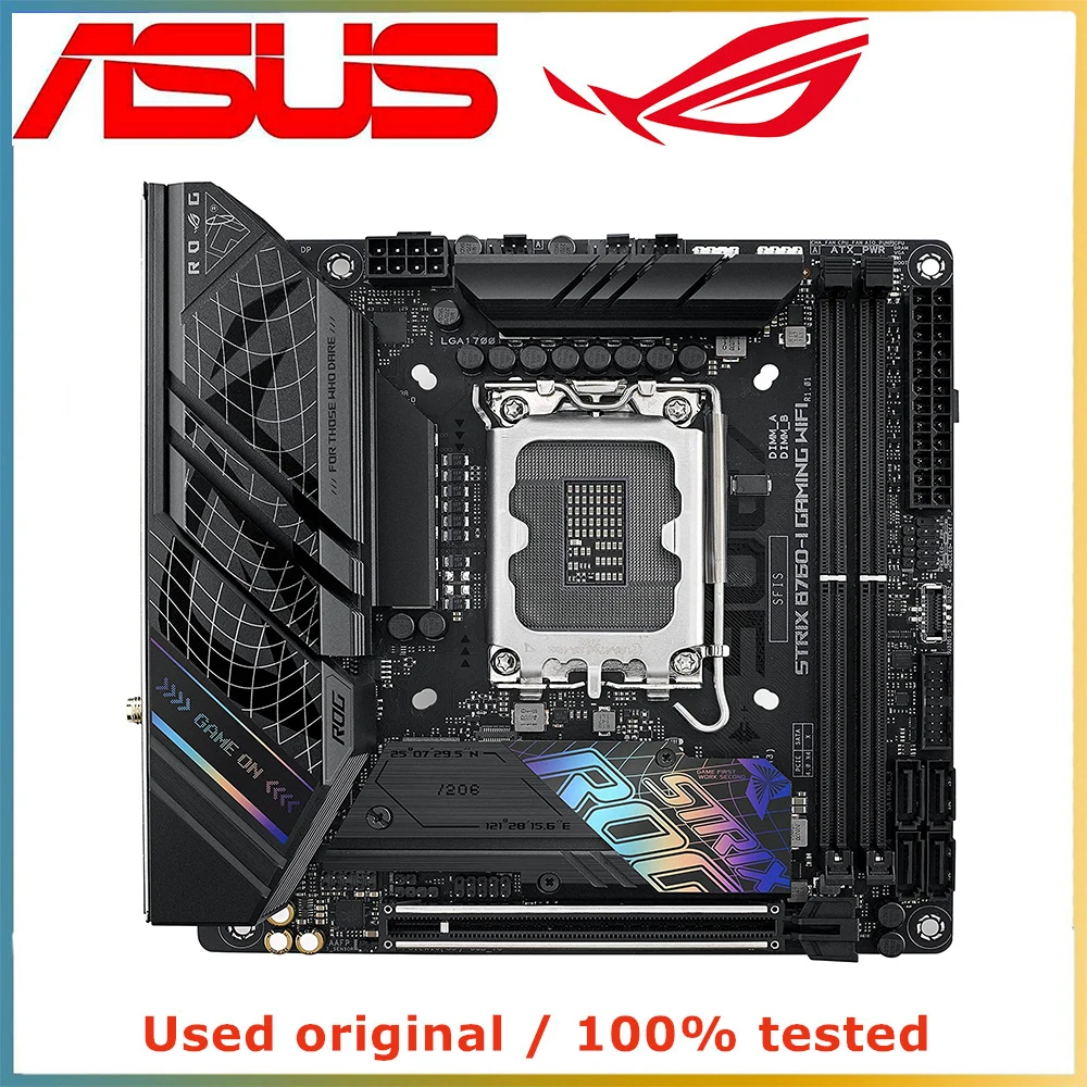 Lga 1700 Ddr5 Itx Motherboard - For ASUS ROG STRIX B760-I GAMING