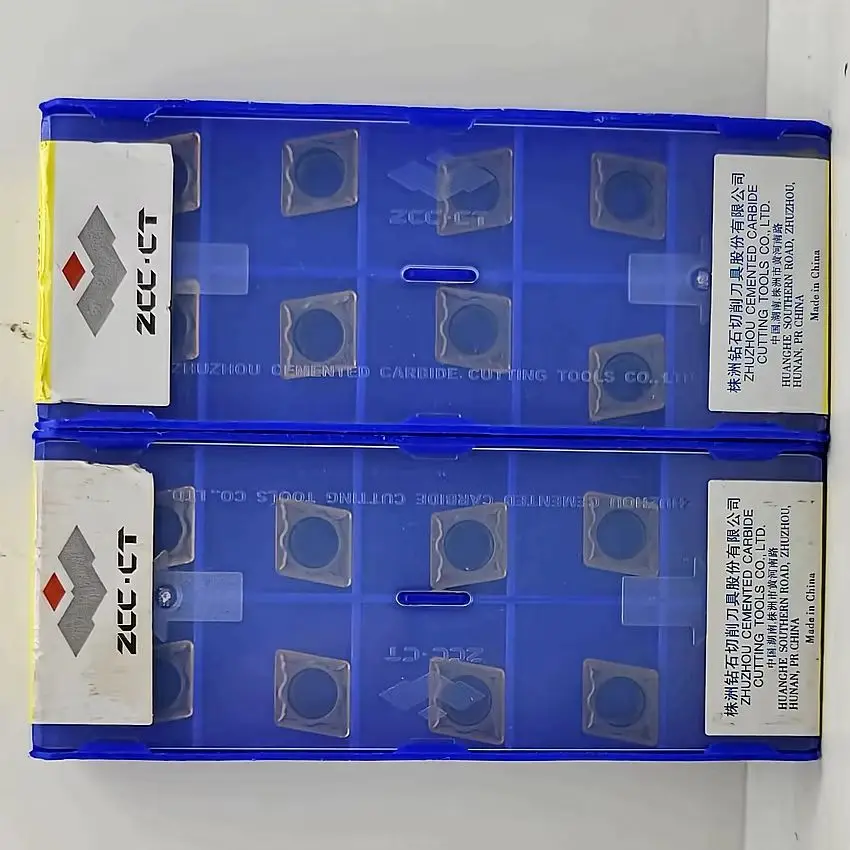 

CCMT09T308-EM YBG205 YBG202 YBM253 YBM153 YBG205H ZCC.CT CCMT32.52-EM CNC blade carbide inserts turning tools 10pcs/box