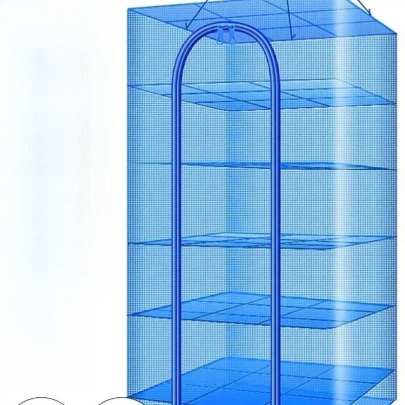 Multifunctional Drying Net Cage for Fish And Vegetable Drying Anti Fly Home Use Dry Goods Drying Basket Utility Tool