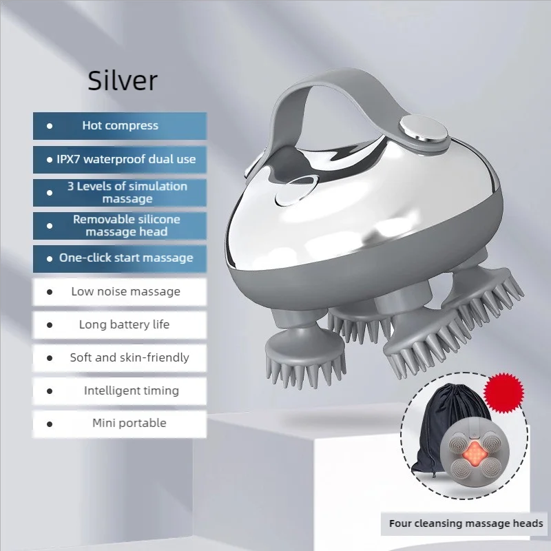 

Latest Massager Products Multifunction Electric IPX7 Scalp Massager Head Stress Relax Machine Device Head Massager