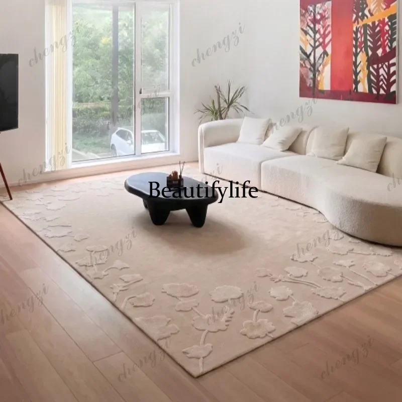 Q181 French handmade living room study bedroom end of bed fancy square carpet