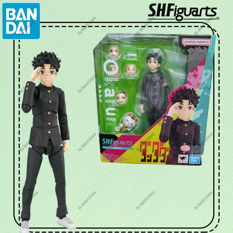 

Bandai Original Package in Shock SHF DAN DA DAN Series Okuran Mobile Figure Finished Model Kit PVC Anime Full Action Toy Gift