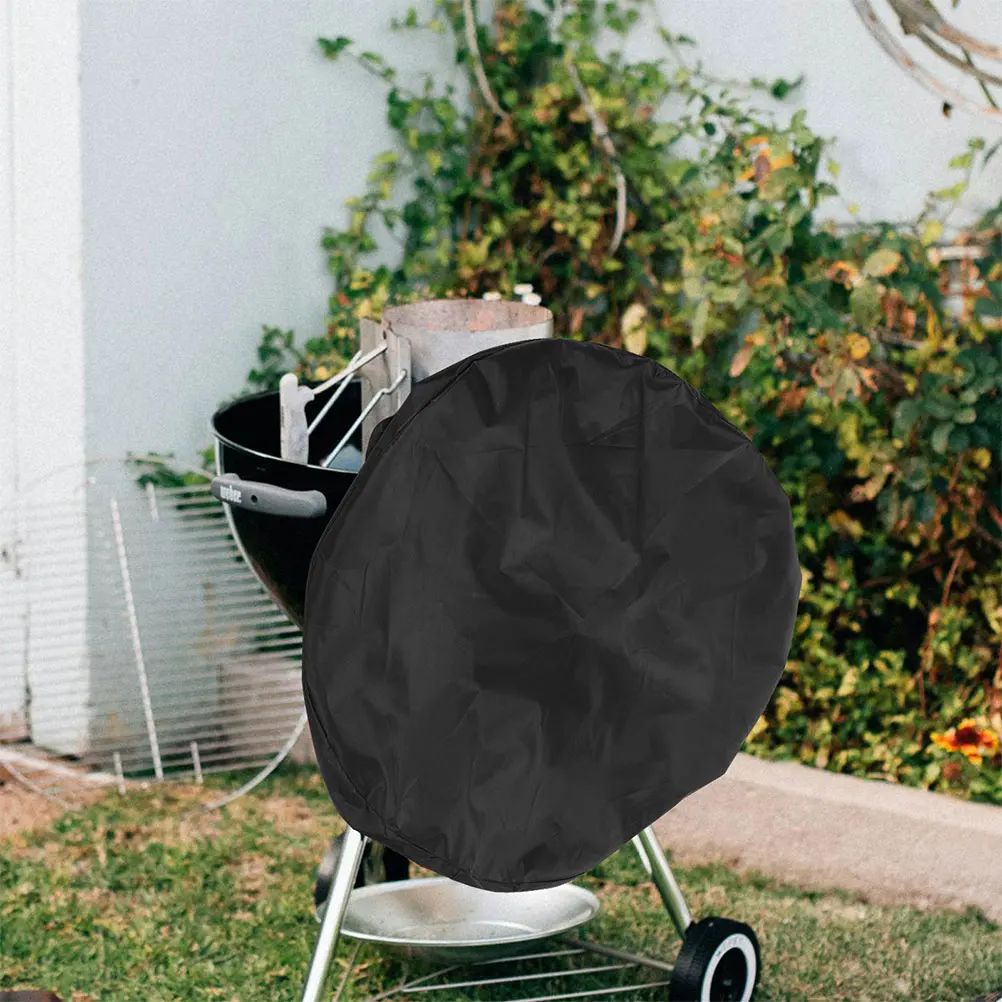 

BBQ Grill Universal Gas Grill Cover Heavy Duty Water-Resistant UV Protection Oxford Cloth BBQ Cover for Garden Dust Outdoor Use