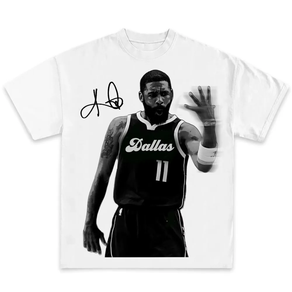 2026 New Men's Premium Short Sleeve Streetwear T-shirt,  American Rap Basketball Hip-Hop Y2K Casual Tee