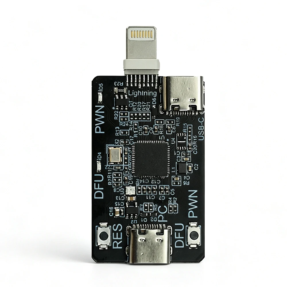 RP2354A 3e. Gen. PICO DFU Engineering Board Automatische DFU-invoer Pwned Tool voor iOS A12/A13 Reparatie Wistool Ontwikkelingsapparaat