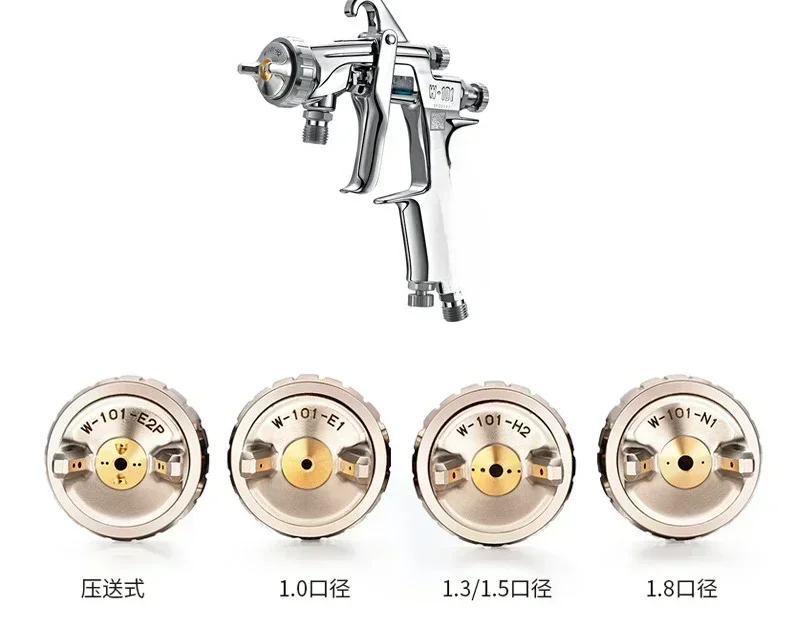 W-101 spray gun, upper and lower pot automatic , paint , pneumatic spray gun