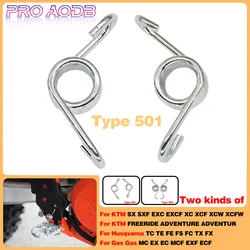 Foot Rest Footpegs Pedals Spring For KTM 68 85 125 150 200 250 300 350 450 500 CC SX SX-F EXC EXC-F XC XC-F XC-W XCF-W 1998-2023