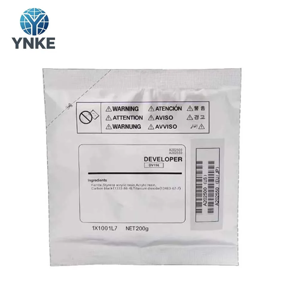 200g DV116 Developer For Konica Minolta DI 184 164 185 191 215 235 195 7718 6180  Original Quality Japan Developer Powder