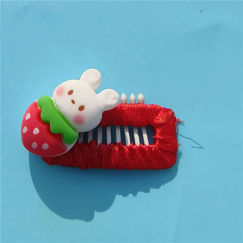 DIY Pet Dog Grooming Cartoon Funny Accessories Dog Comb Hairpin BB Hair Clips Teeth Pure Hand Around Baby Safety