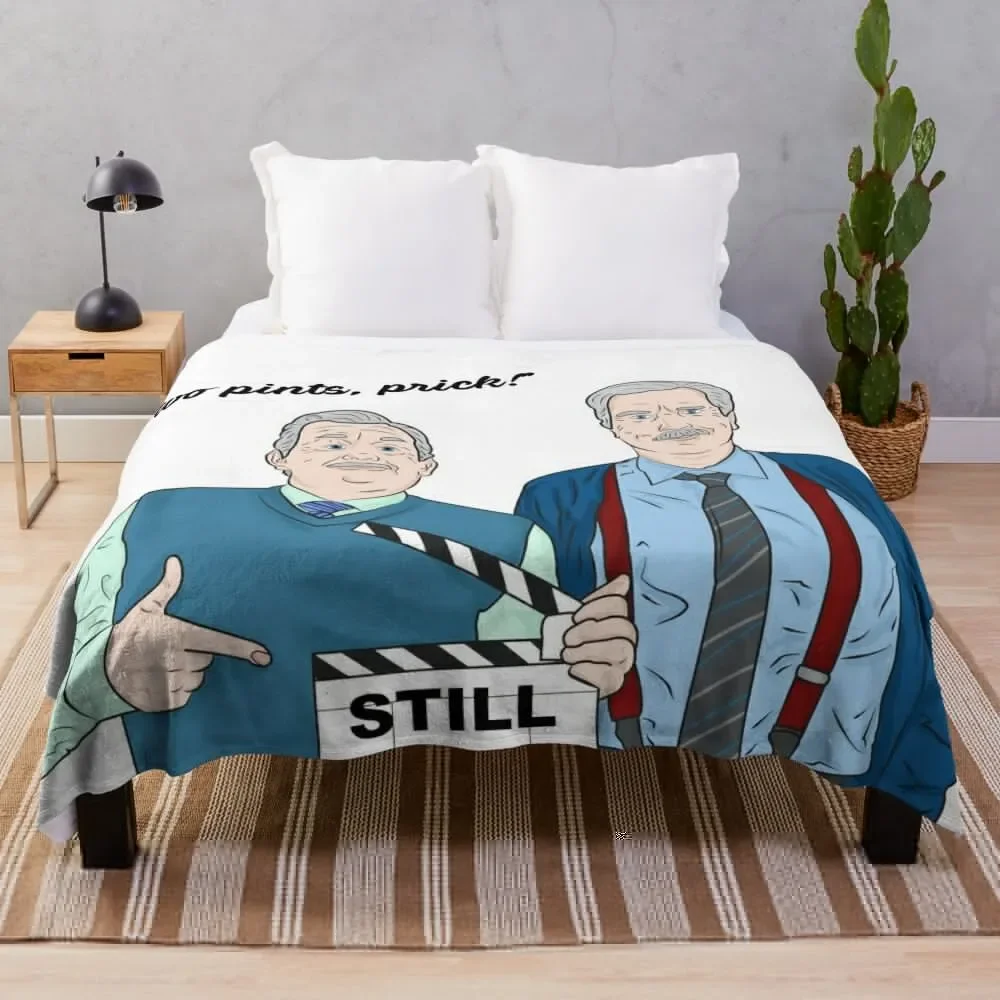 

Two Pints Throw Blanket Bed Fashionable For Sofa Thin Blankets