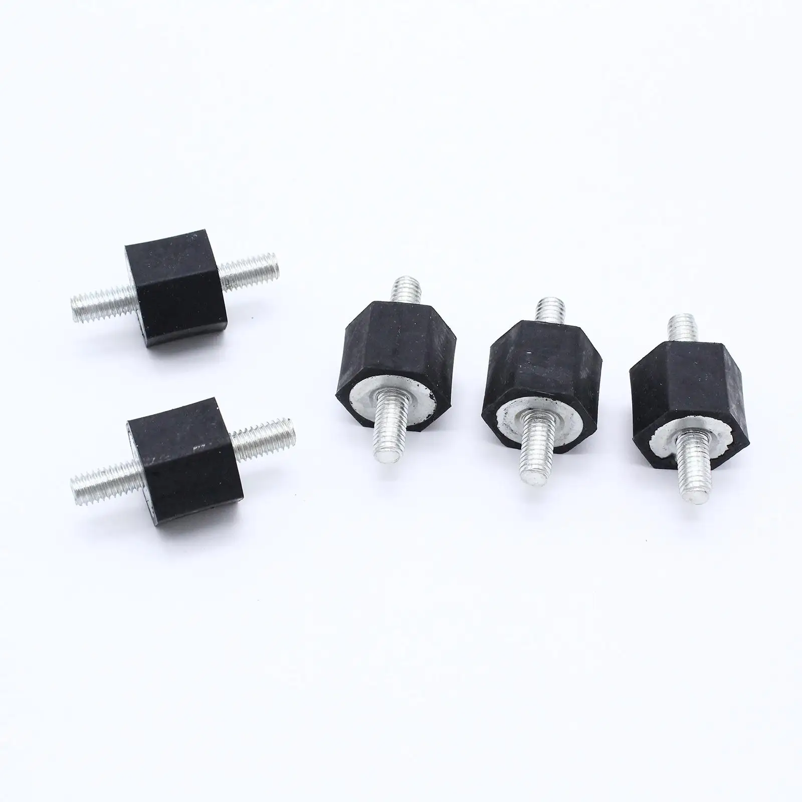 Shock Control Rubber Mounts Set Black Plastic Metal Car Truck Fuel Pumps Sending Units for Golf MK2