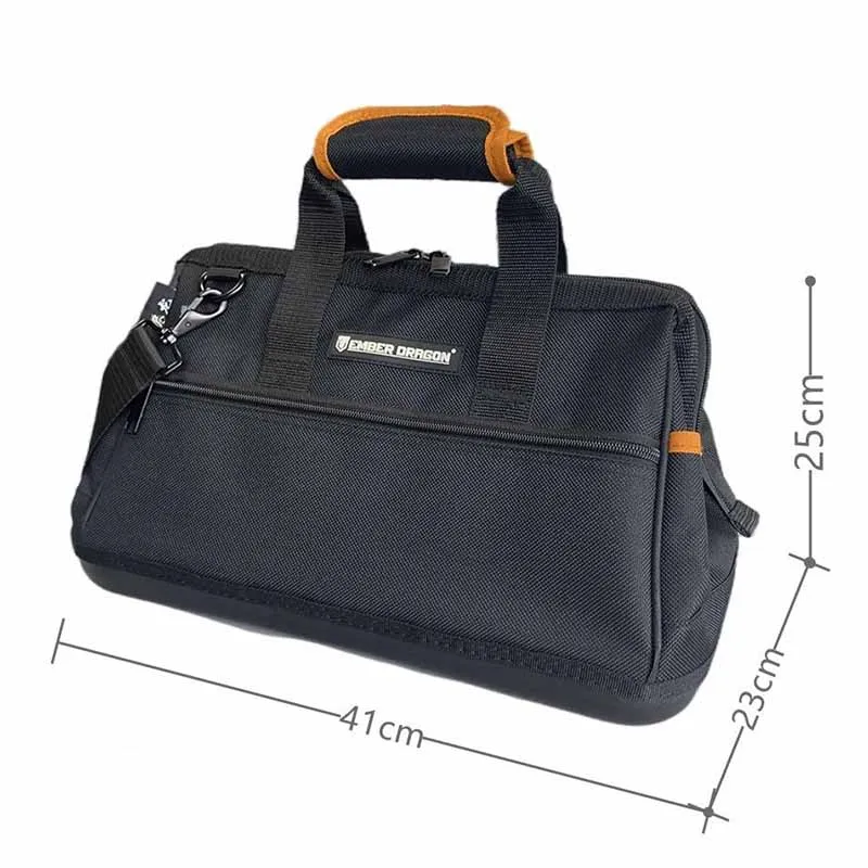 16 Inch Tool Organizer Bag Portable Hardware Tools Packaging Accessory Large Capacity Tool Storage Diagonal Plastic Bottom Bags