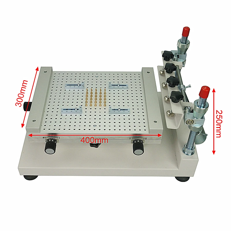 LY Solder Paste Printer Silkscreen Printing Machine High Precision SMT Screen Printer Single Double-sided Circuit Board Paste