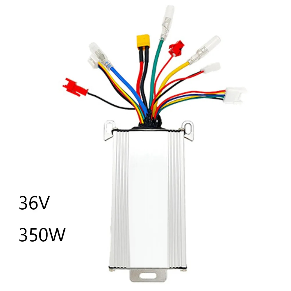 36v 350w Electric Scooter Controller With Two Red Learning Wires Aluminum Alloy Wear Resistant Replacement Part For 8.5inch Whee